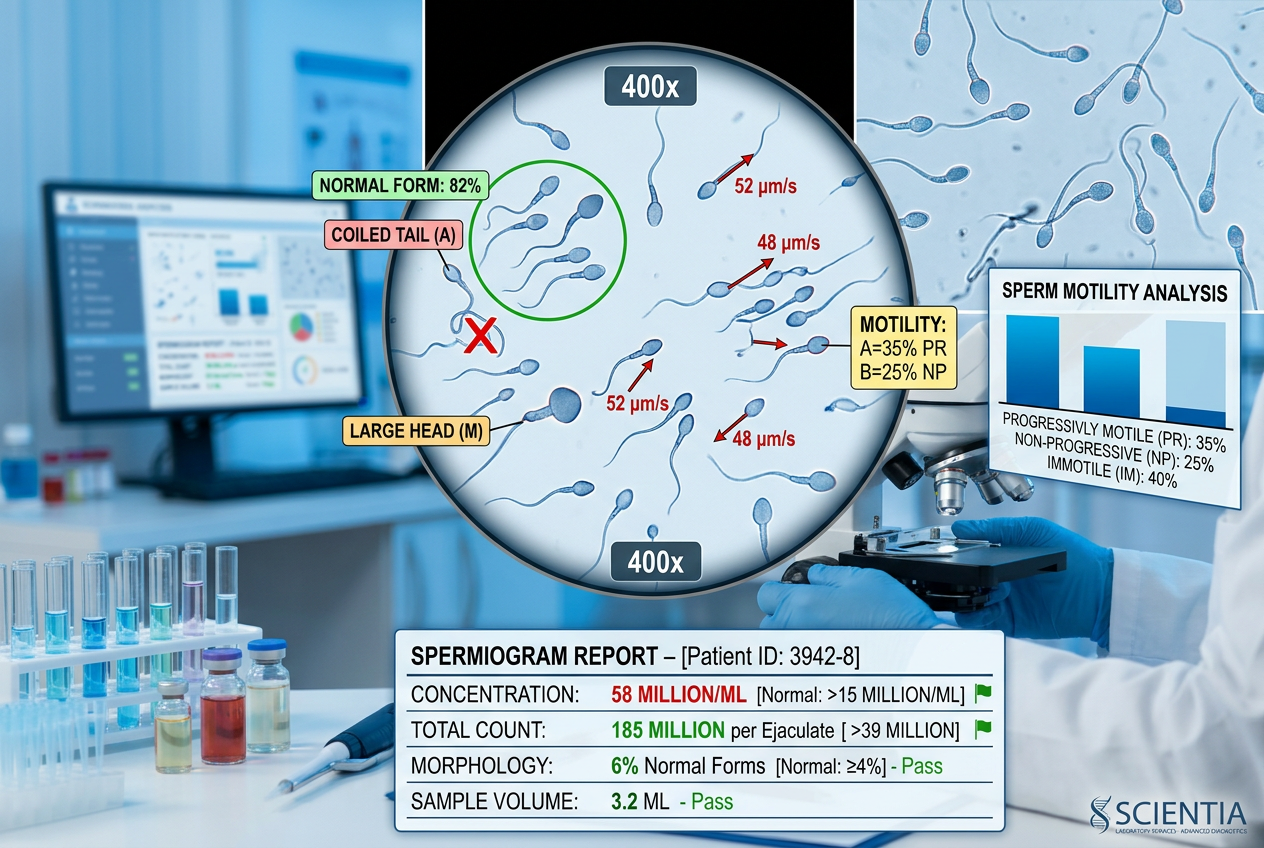 infertilità maschile test spermiogramma spermiocoltura e test di capacitazione