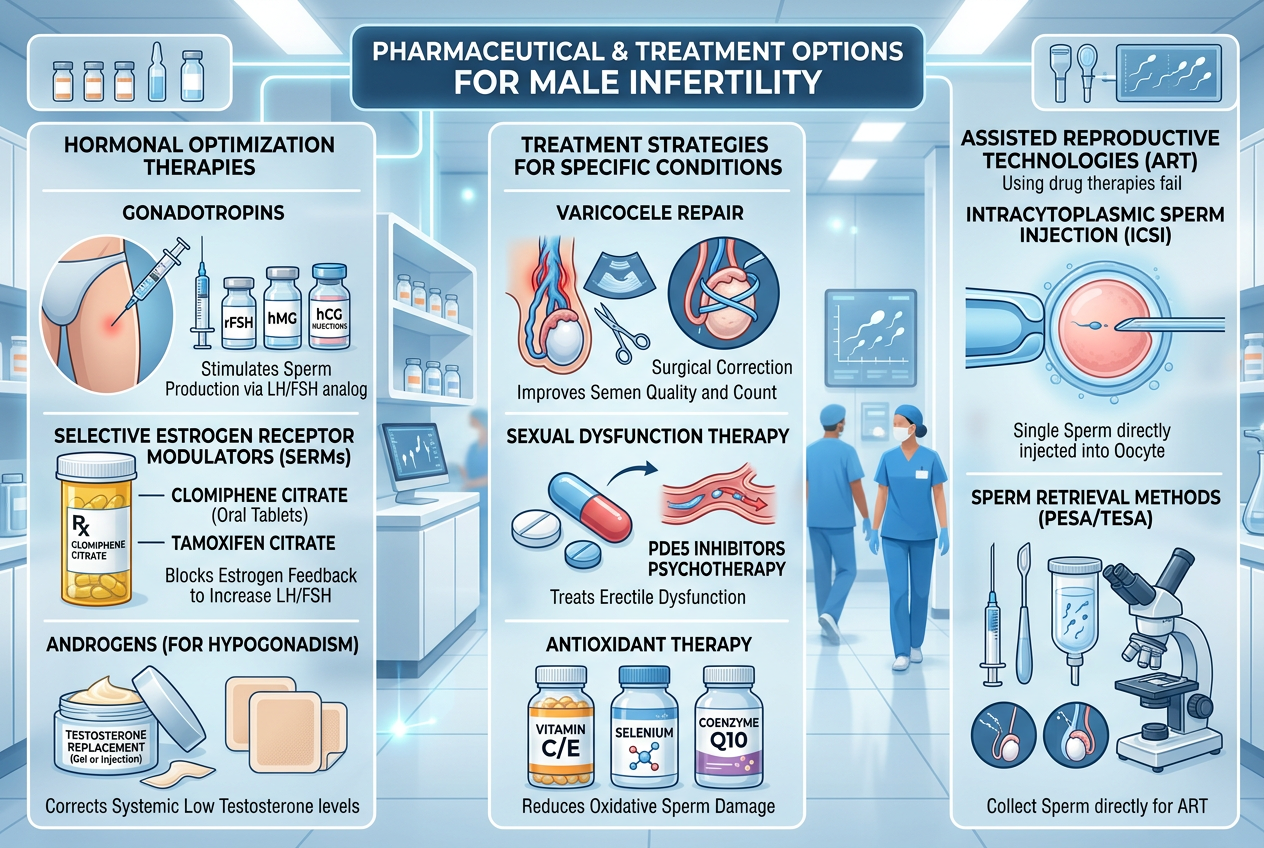 terapia medica infertilità maschile